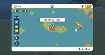 Pokemon Scarlet and Violet - Shiny Marill Landmark