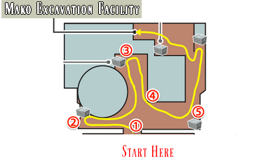 Crisis Core Final Fantasy VII Reunion - Recommended Infiltration Path
