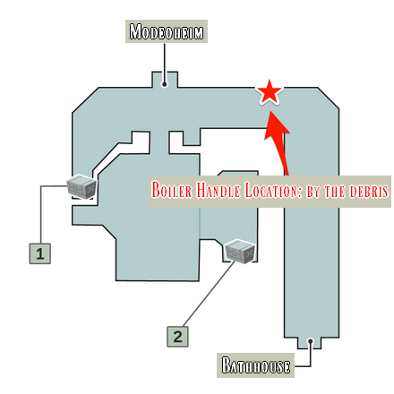 Crisis Core Final Fantasy VII Reunion - Boiler Handle Locations