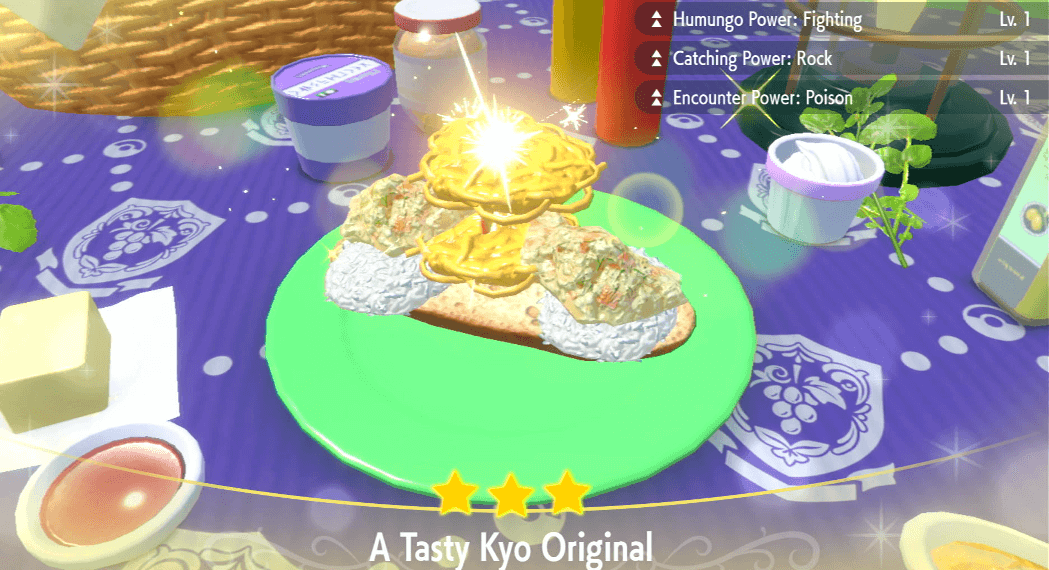 Humungo Power Fighting Noodle Sandwich Lv. 1 - Pokemon Scarlet and Violet (SV)