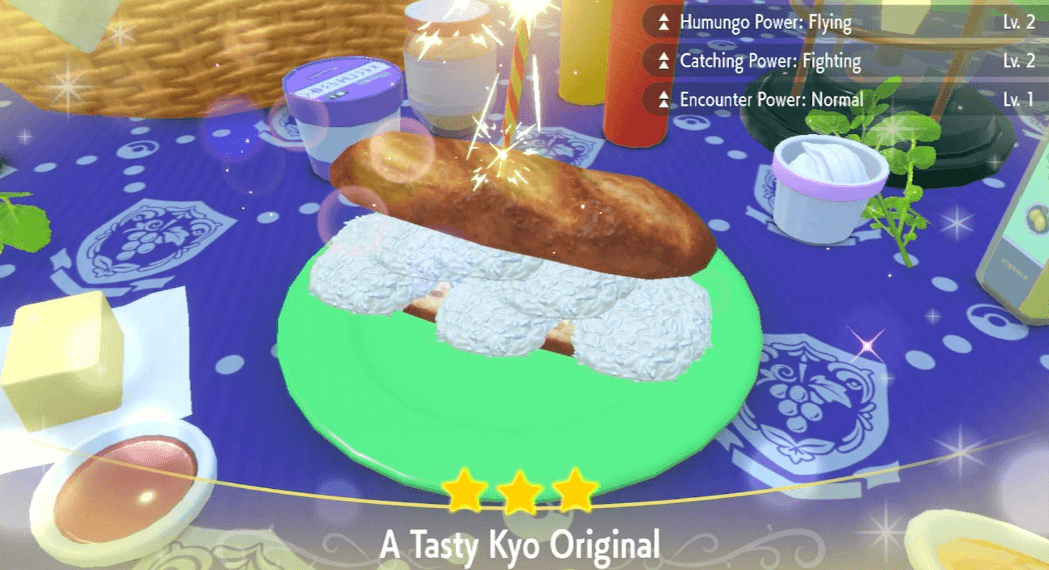 Humungo Power Flying Whipped Cream Sandwich Lv. 2 - Pokemon Scarlet and Violet (SV)