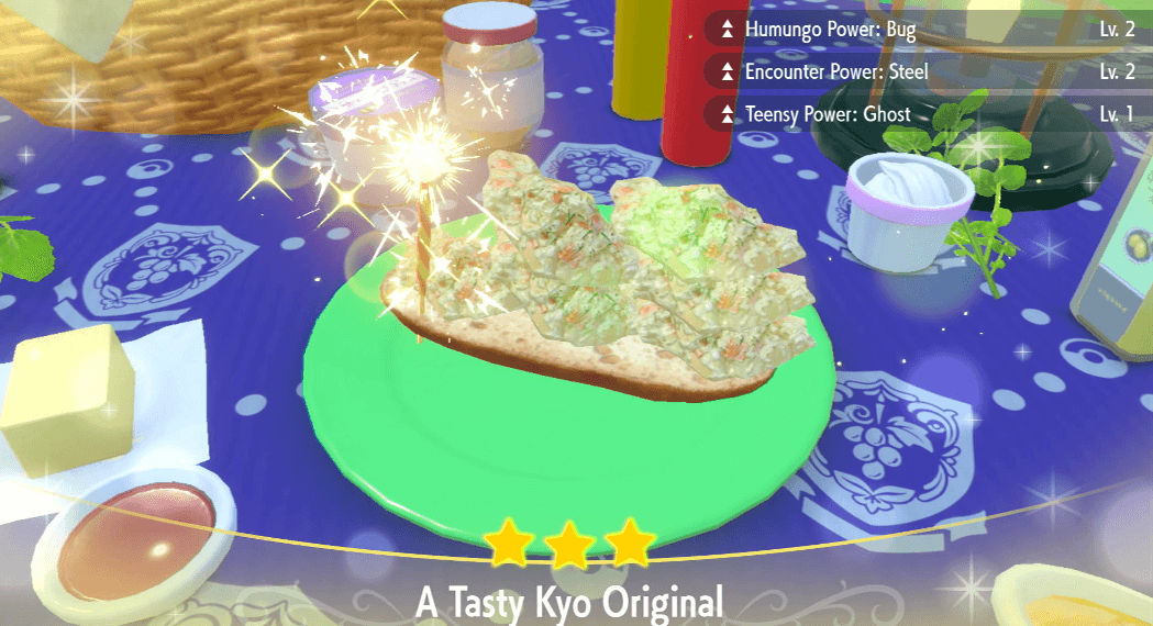 Humungo Power Bug Marmalade Sandwich Lv. 2 - Pokemon Scarlet and Violet (SV)