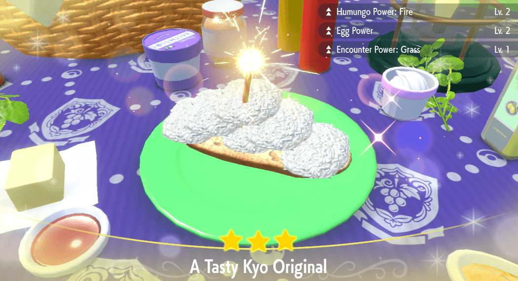 Humungo Power Fire Rice Sandwich Lv. 2 - Pokemon Scarlet and Violet (SV)