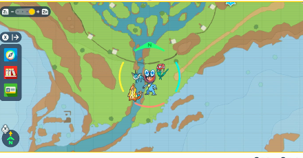 Pokemon Scarlet and Violet SV North Province (Area Three) Map Location, size440x248
