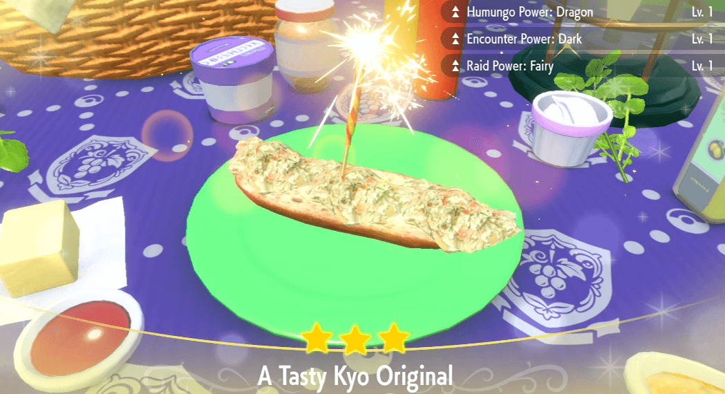 Humungo Power Dragon Potato Salad Sandwich Lv. 1 - Pokemon Scarlet and Violet (SV)