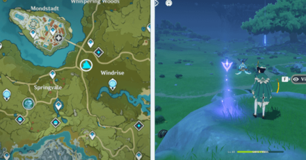 Genshin - Viewpoint in Windrise