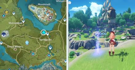 Genshin - Viewpoint in Springvale