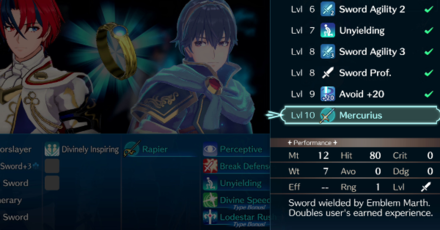 Mercurius Engage Weapon