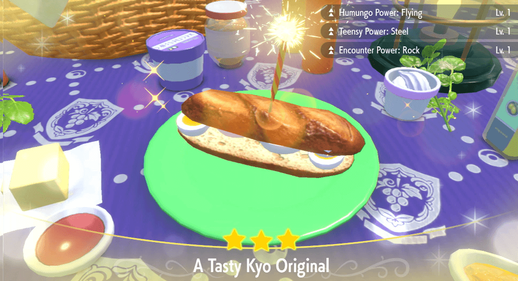 Teensy Power Steel Egg Sandwich Lv. 1 - Pokemon Scarlet and Violet (SV)