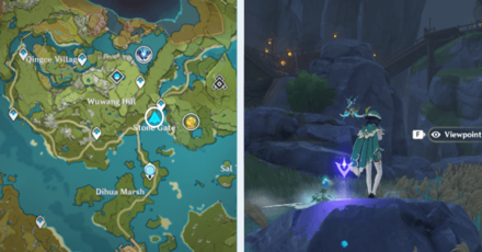 Genshin - Viewpoint in Dihua Marsh