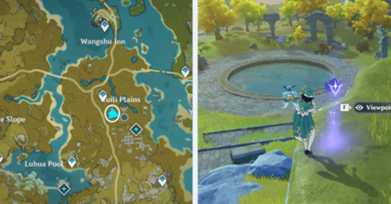 Genshin - Viewpoint in Guili Plains