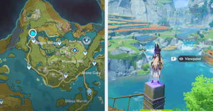 Genshin - Viewpoint in Qingce Village