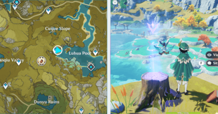 Genshin - Viewpoint in Luhua Pool