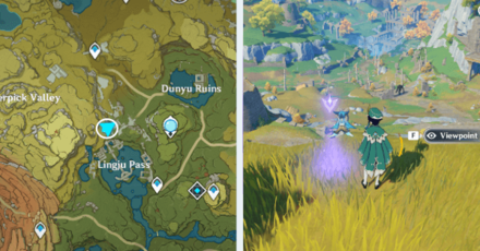 Genshin - Viewpoint in Dunyu Ruins