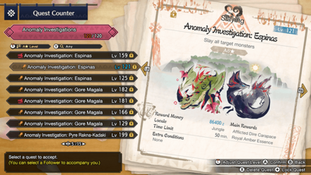 MH Rise Sunbreak - Master Rank Apex Mizutsune Investigation