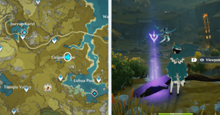 Genshin - Viewpoint in Cuijue Slope