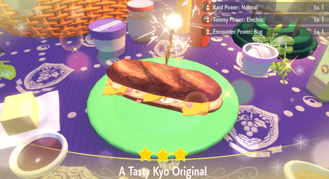 Teensy Power Electric Cheese Sandwich Lv. 1 - Pokemon Scarlet and Violet (SV)