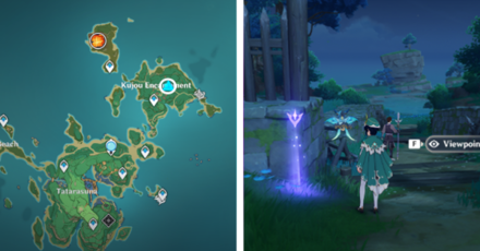 Genshin - Viewpoint in Kannazuka