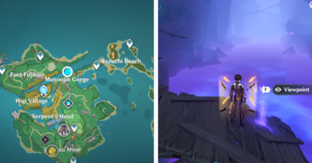 Genshin - Viewpoint in Yashiori Island