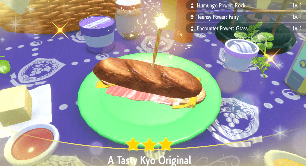 Teensy Power Fairy Prosciutto Sandwich Lv. 1 - Pokemon Scarlet and Violet (SV)