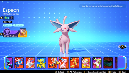 Pokemon UNITE - Free Rotation Icon.png