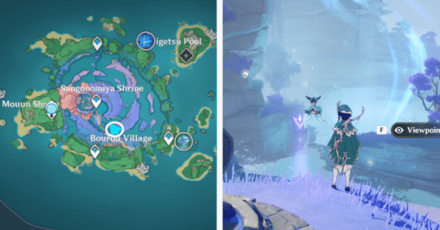 Genshin - Viewpoint in Watatsumi Island