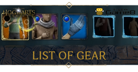 Hogwarts Legacy - List of Gear