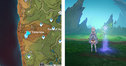 Genshin - Viewpoint in Old Vanarana