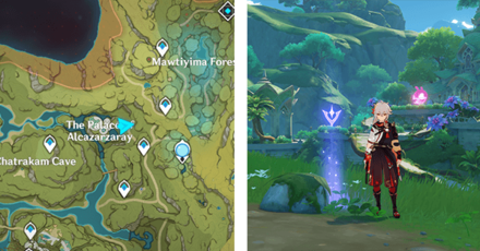 Genshin - Viewpoint in Palace of Alcazarzaray