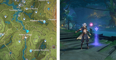 Genshin - Viewpoint in Vimara Village