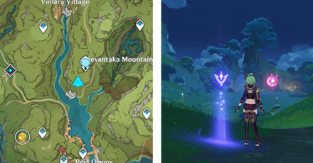 Genshin - Viewpoint in North of Port Ormos