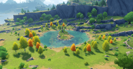 Genshin - Mondstadt Viewpoint - The Marsh of Celestial Guardians