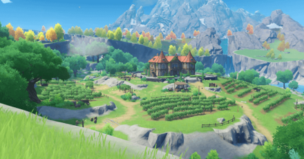 Genshin - Mondstadt Viewpoint - Manor of Daybreak