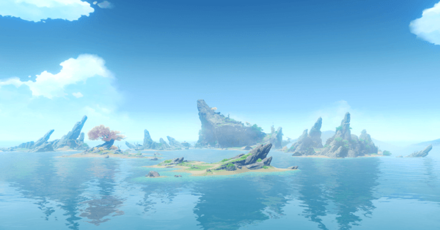 Genshin - Liyue Viewpoint - A Drop in the Ocean