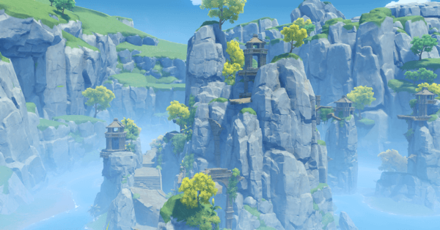 Genshin - Liyue Viewpoint - Qingxu