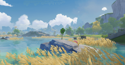 Genshin - Liyue Viewpoint - Marsh of Rustling Reeds