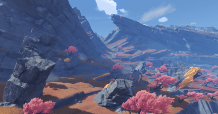 Genshin - Liyue Viewpoint - The Ancient Battlefield of Fuao Vale