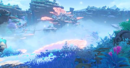 Genshin - Inazuma Viewpoint - The Pearlescent Palace