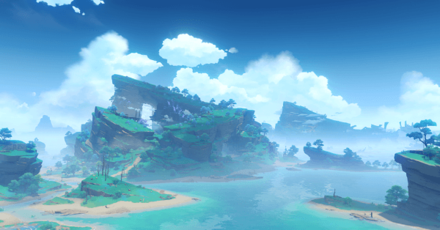 Genshin - Inazuma Viewpoint - Tatara Islands