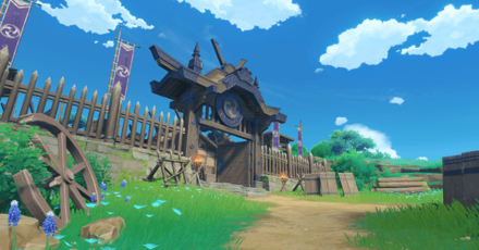 Genshin - Inazuma Viewpoint - Front Line, Kannazuka