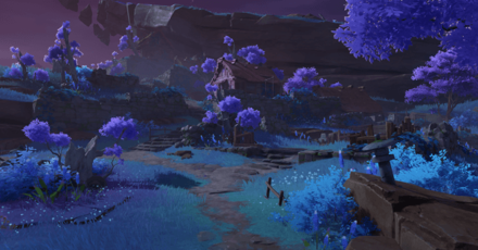 Genshin - Inazuma Viewpoint - The Silent Fishing Village