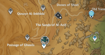 Genshin - Setekh Wenut Location