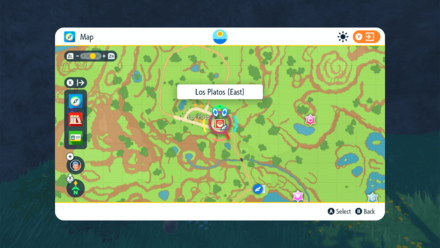 Pokemon Scarlet and Violet (SV) - HP EV Los Platos