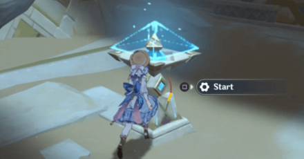 Genshin - The Temple Where Sand Flows Like Tears - Activate the device, and in turn, another machine somewhere 1-6