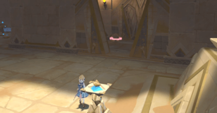 Genshin - The Temple Where Sand Flows Like Tears - Look for a way back to the temple 1-1