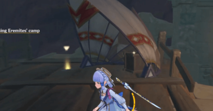 Genshin - The Temple Where Sand Flows Like Tears - Investigate the opposing Eremite