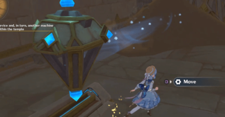 Genshin - The Temple Where Sand Flows Like Tears - Activate the device, and in turn, another machine somewhere 3-5