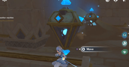 Genshin - The Temple Where Sand Flows Like Tears - Activate the device, and in turn, another machine somewhere 3-4