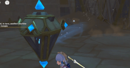 Genshin - The Temple Where Sand Flows Like Tears - Activate the device, and in turn, another machine somewhere 1-5