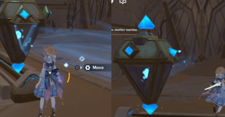 Genshin - The Temple Where Sand Flows Like Tears - Activate the device, and in turn, another machine somewhere 2-1